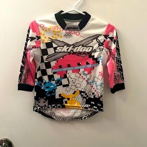BRP girls size 2 Skidoo Jersey